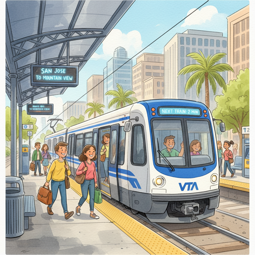 SF Bay Area VTA Offers Free Rides for Transit Month