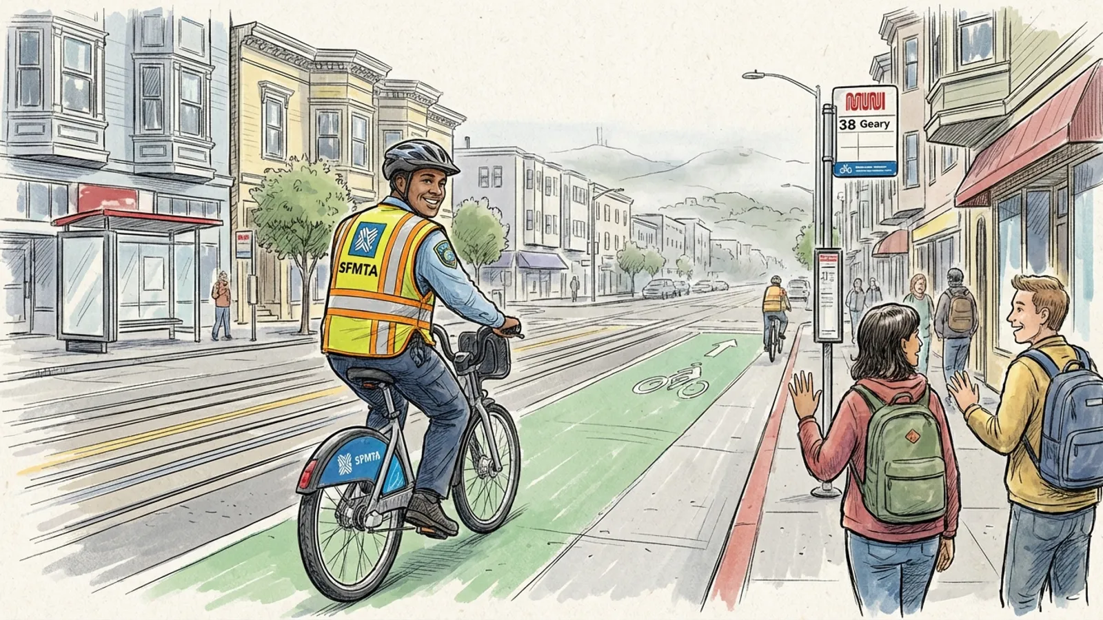SF Transit Workers Share Bike Commuting Insights