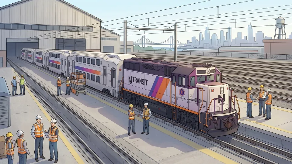 NJ Transit Plans New Rail Facility to Boost Service