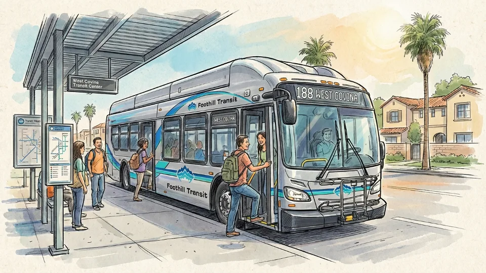 West Covina Transit Center Renovates for Better Service