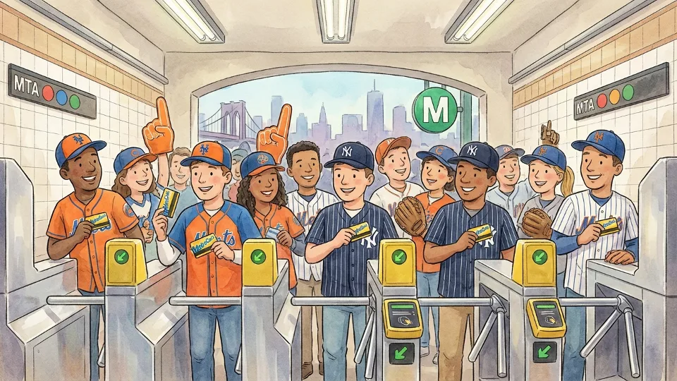 NYC Subway Connects Fans to Yankees-Mets Rivalry