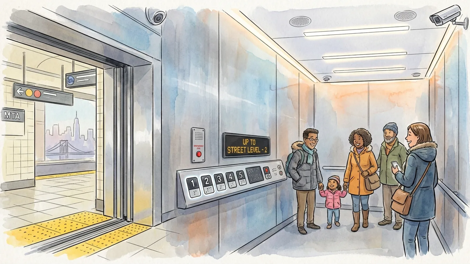 NYC Elevators Upgraded, Access Expands at Euclid Av