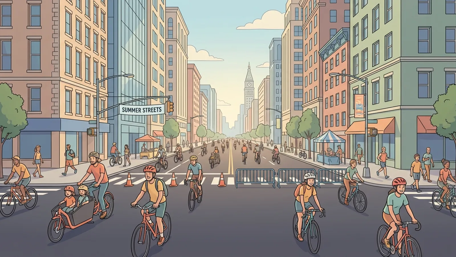 NYC Expands Summer Streets to 22 Car-Free Miles