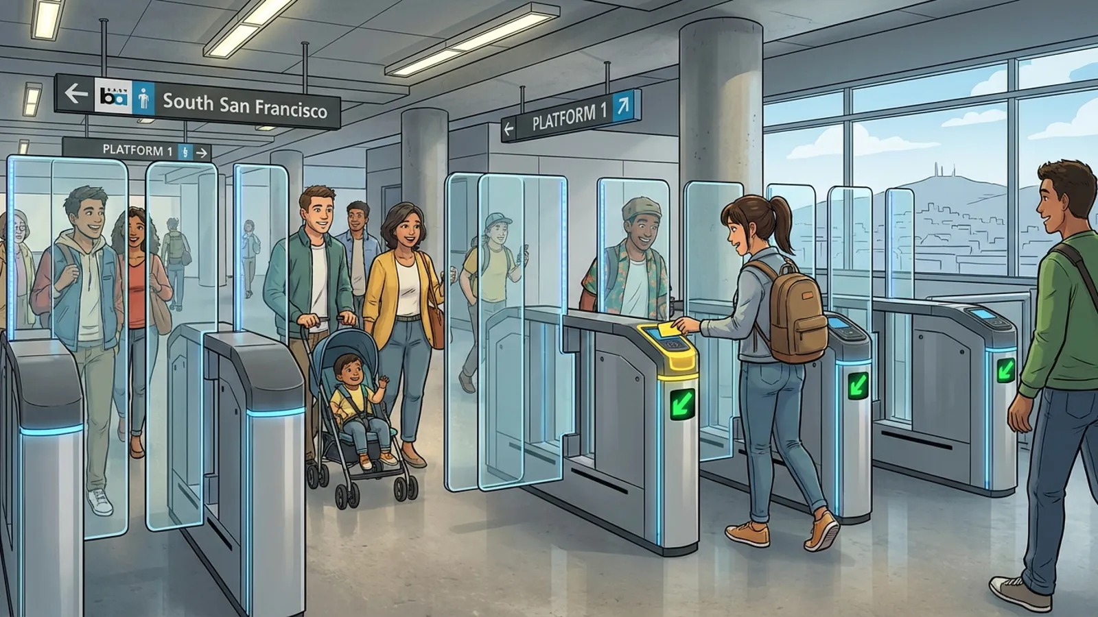 SF BART Upgrades Fare Gates to Speed Commutes