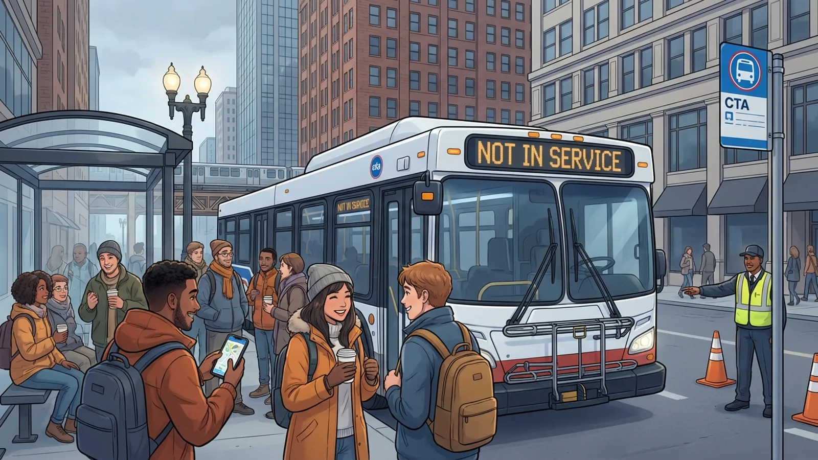 Chicago CTA Adapts to Service Alert — Updates Coming