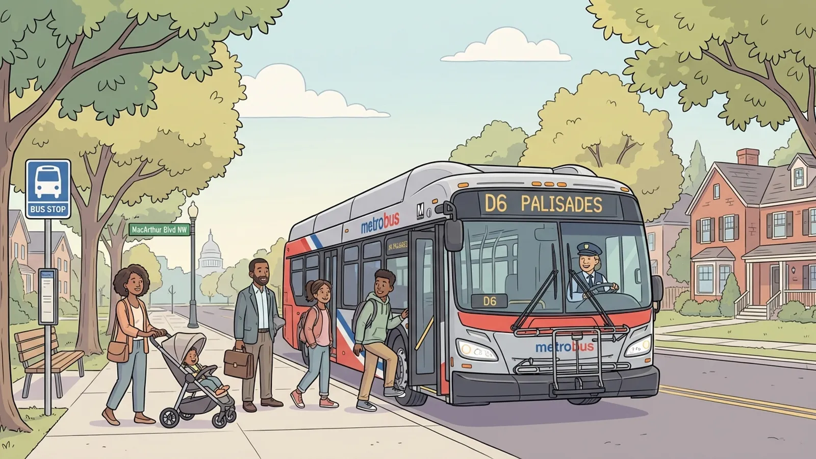 DC-Maryland-Virginia D94 Detours for Community Parade