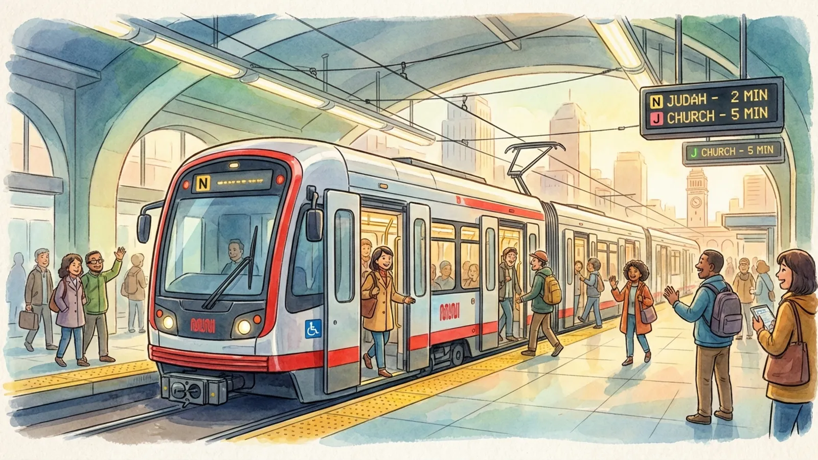 SF Muni Connects Riders to Free Downtown Summer Fun