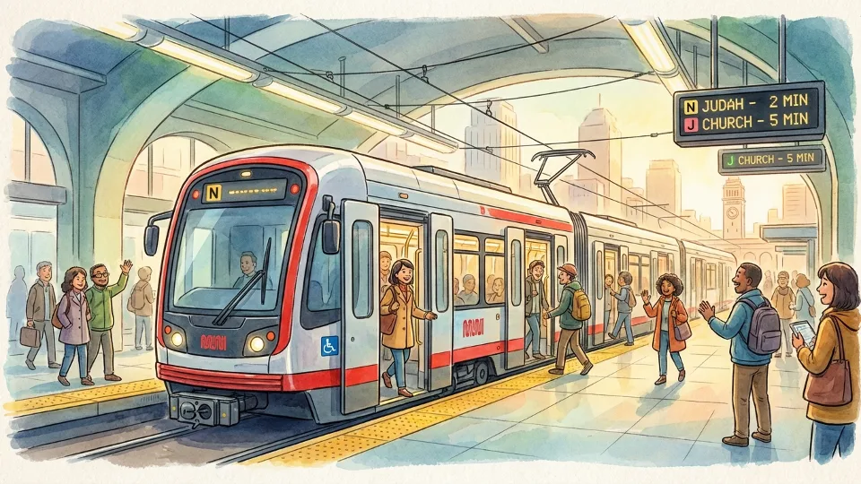 SF Muni Connects Riders to Free Downtown Summer Fun