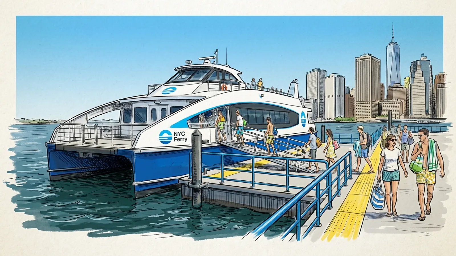 NYC Ferry Brings Beach Access to Rockaway