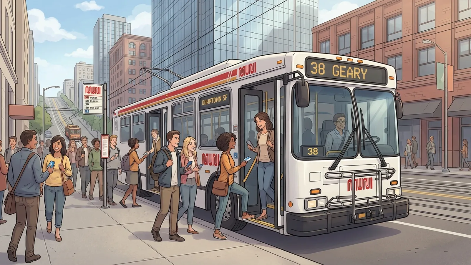 SF Transit Sets July 15 Public Hearing for Riders