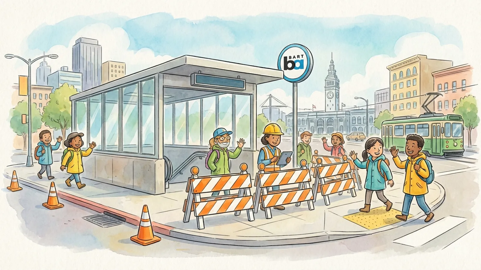 SF BART Upgrades North Berkeley Station Access