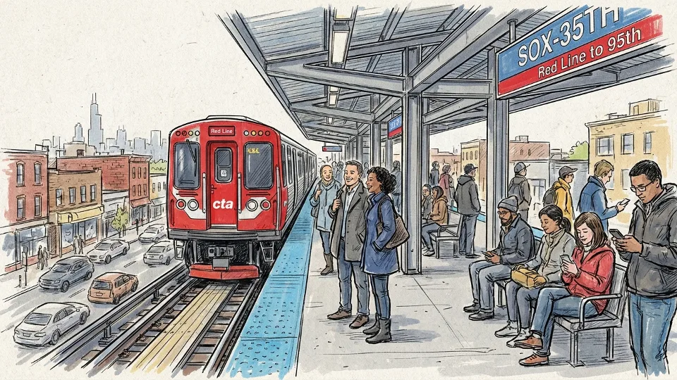 Chicago Red Line Adapts Service During Track Work