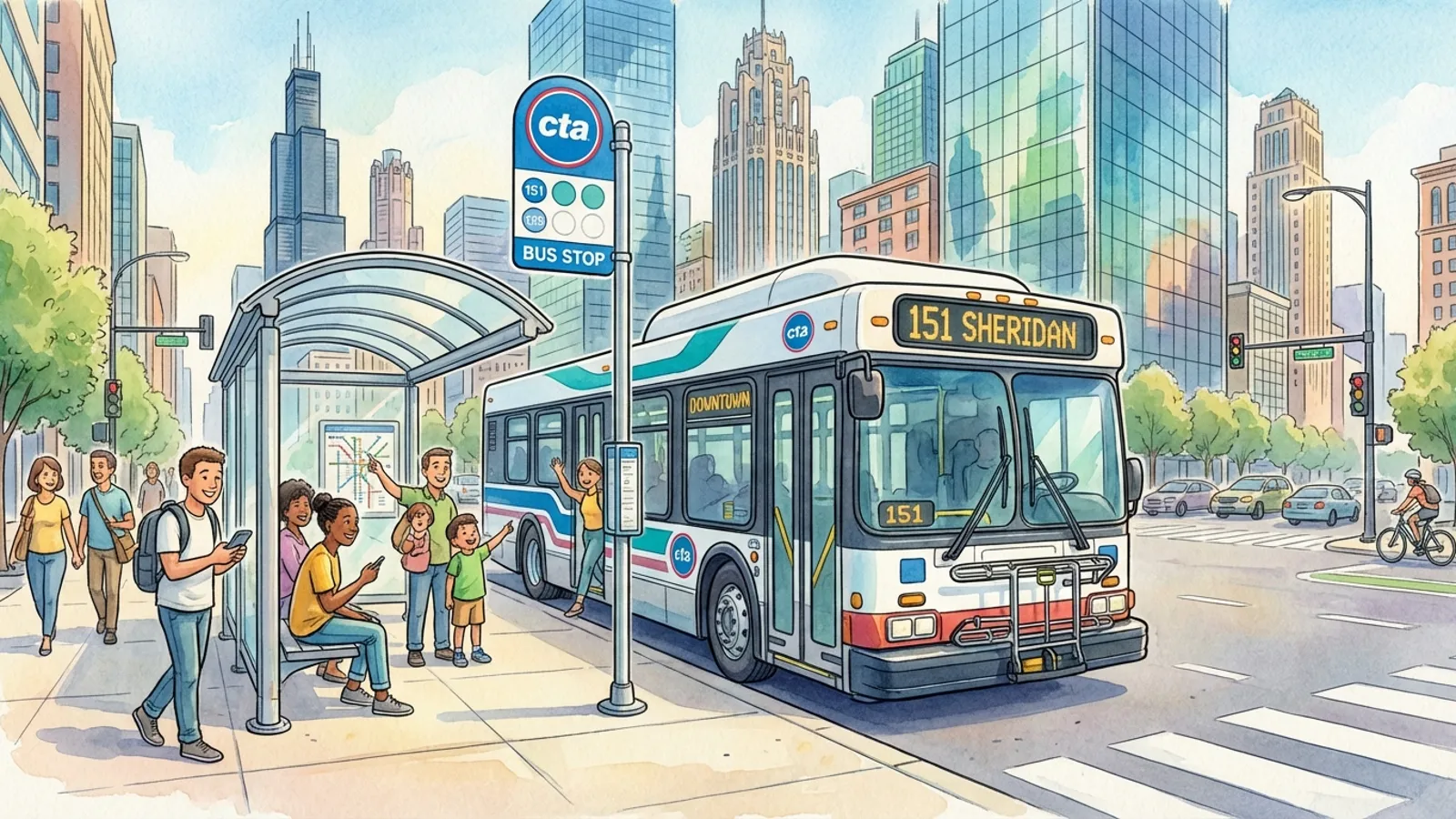 Chicago CTA Adapts Route 125 With Temporary Changes