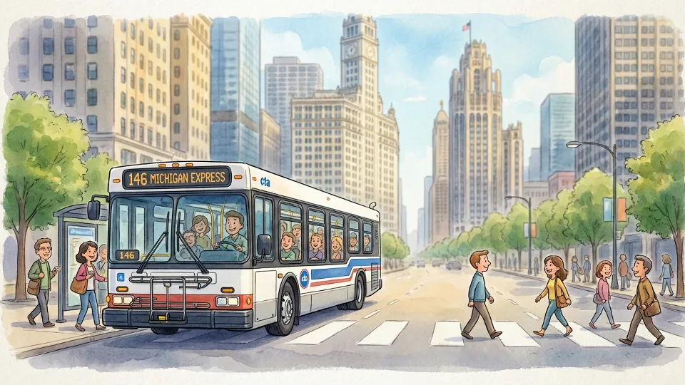 Chicago Route 146 Rerouted — Real-Time Data Helps