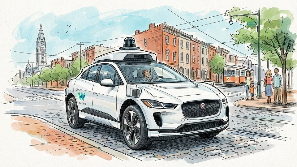 Waymo Brings Self-Driving Tests to Philadelphia