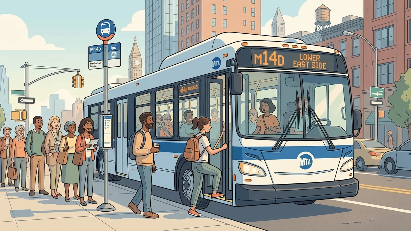 NYC Tests Free Buses — Could It Transform Transit?