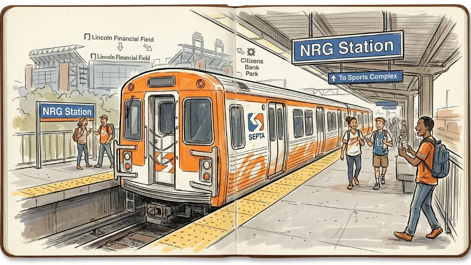 Philadelphia's Broad Street Line Connects Fans to Phillies