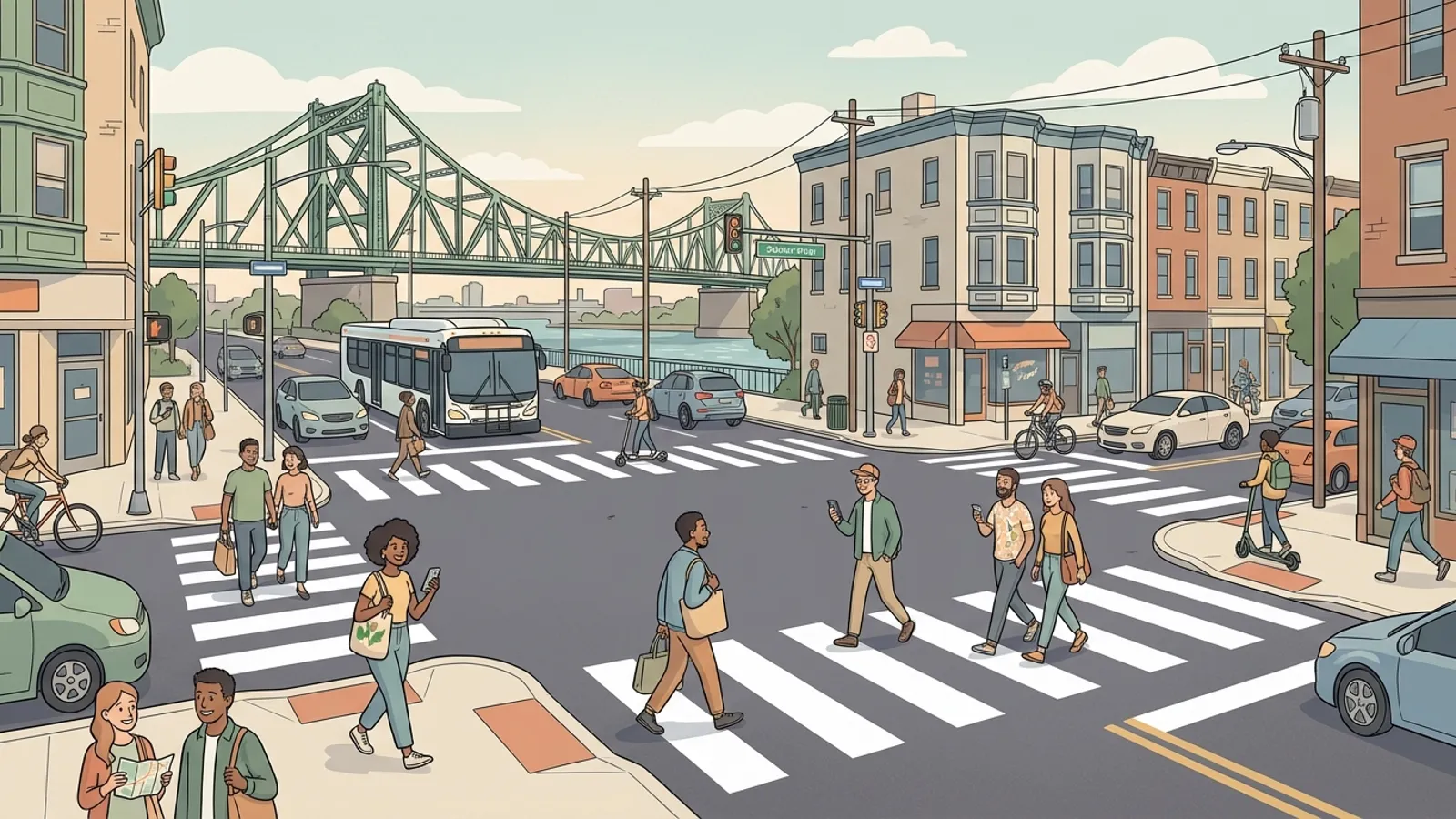 Philadelphia Plans Safety Upgrades at South Street Bridge