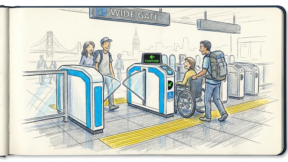 SF BART Upgrades San Bruno With Smarter Fare Gates