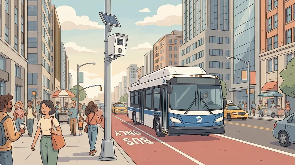 NYC Adds Camera Enforcement to Speed Up Manhattan Buses