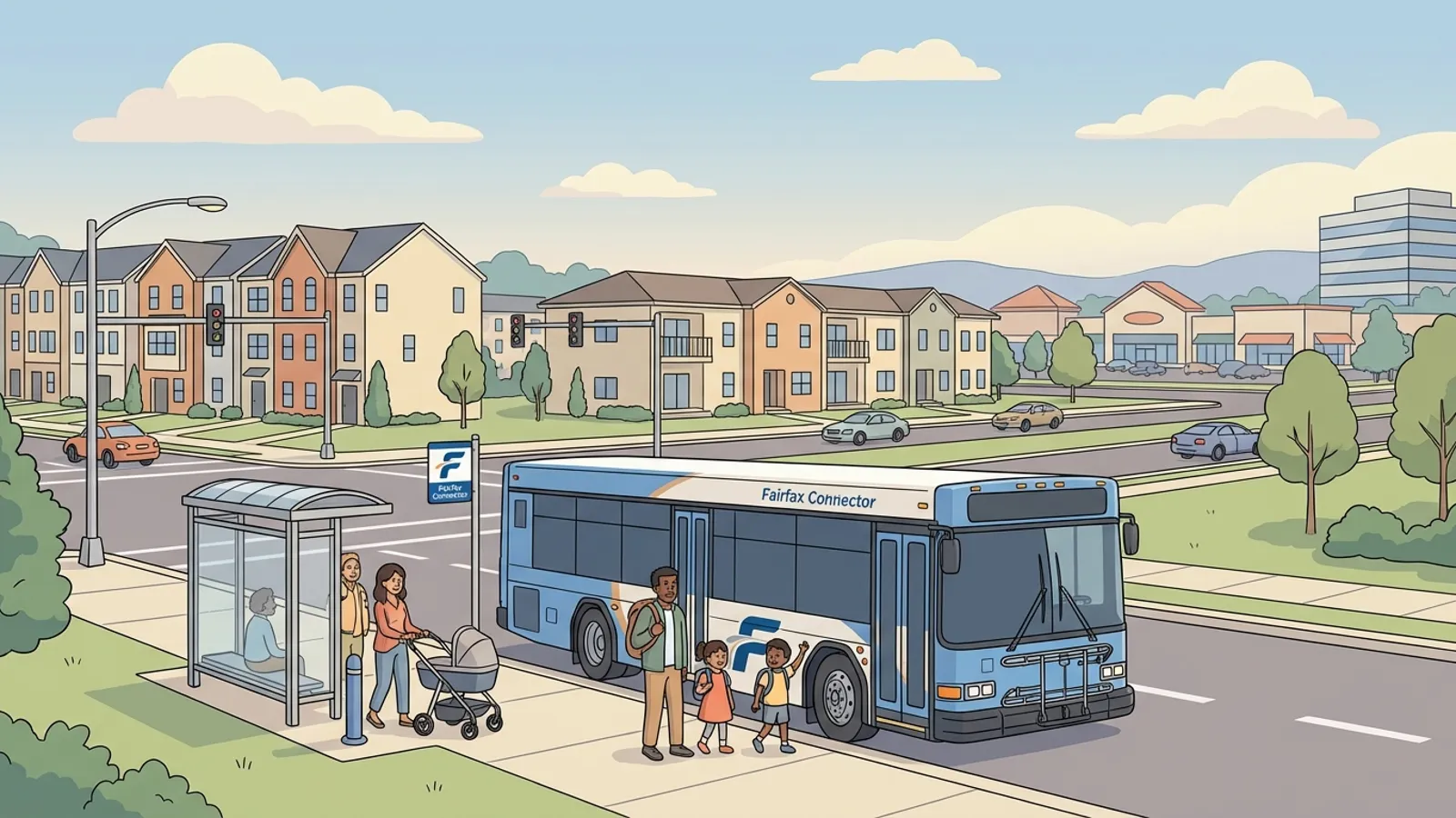 Route 353 Realigned to Serve New Kingstowne Center