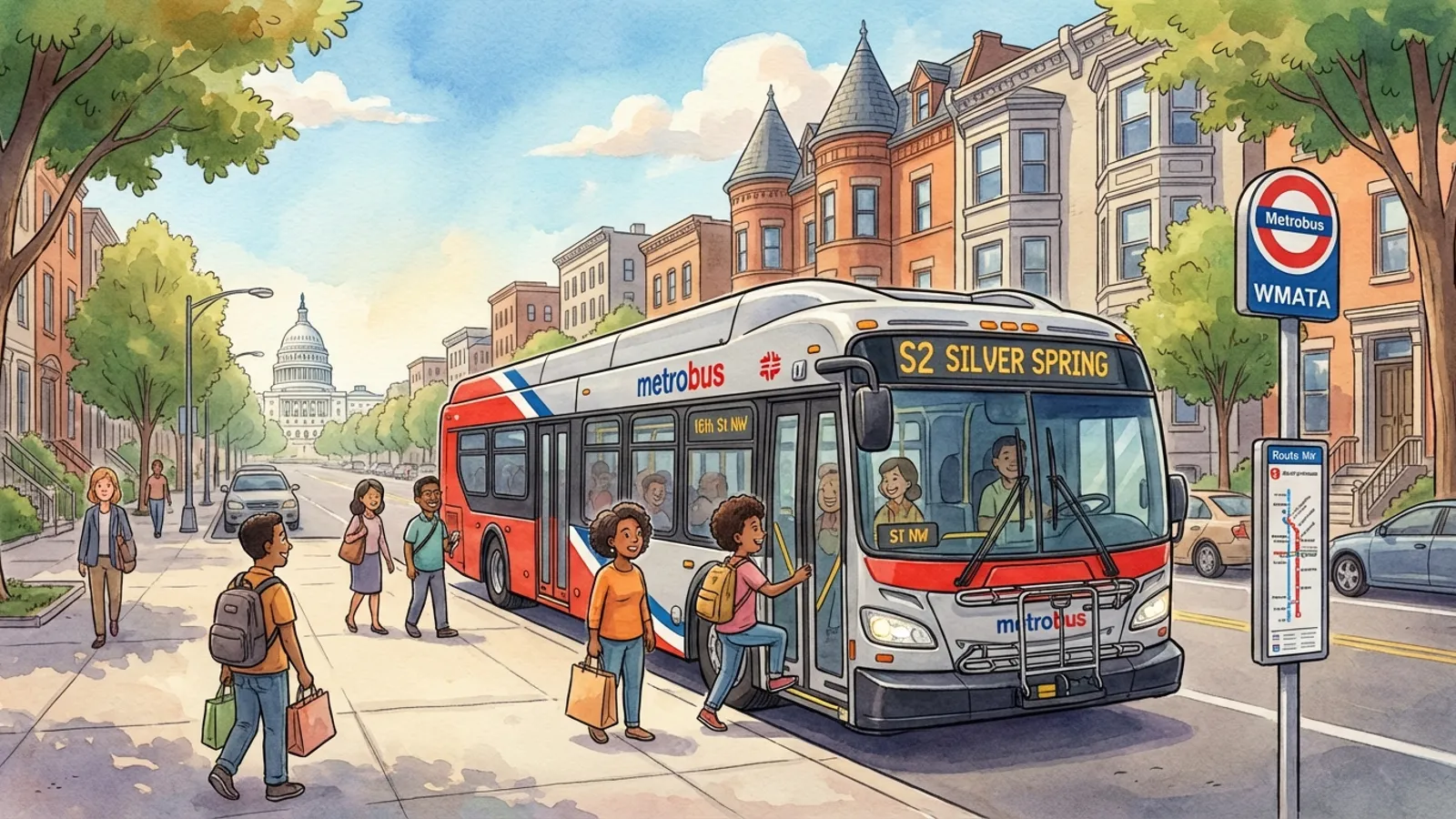 DC 16th Street Stop Closes — Riders Adapt July 28