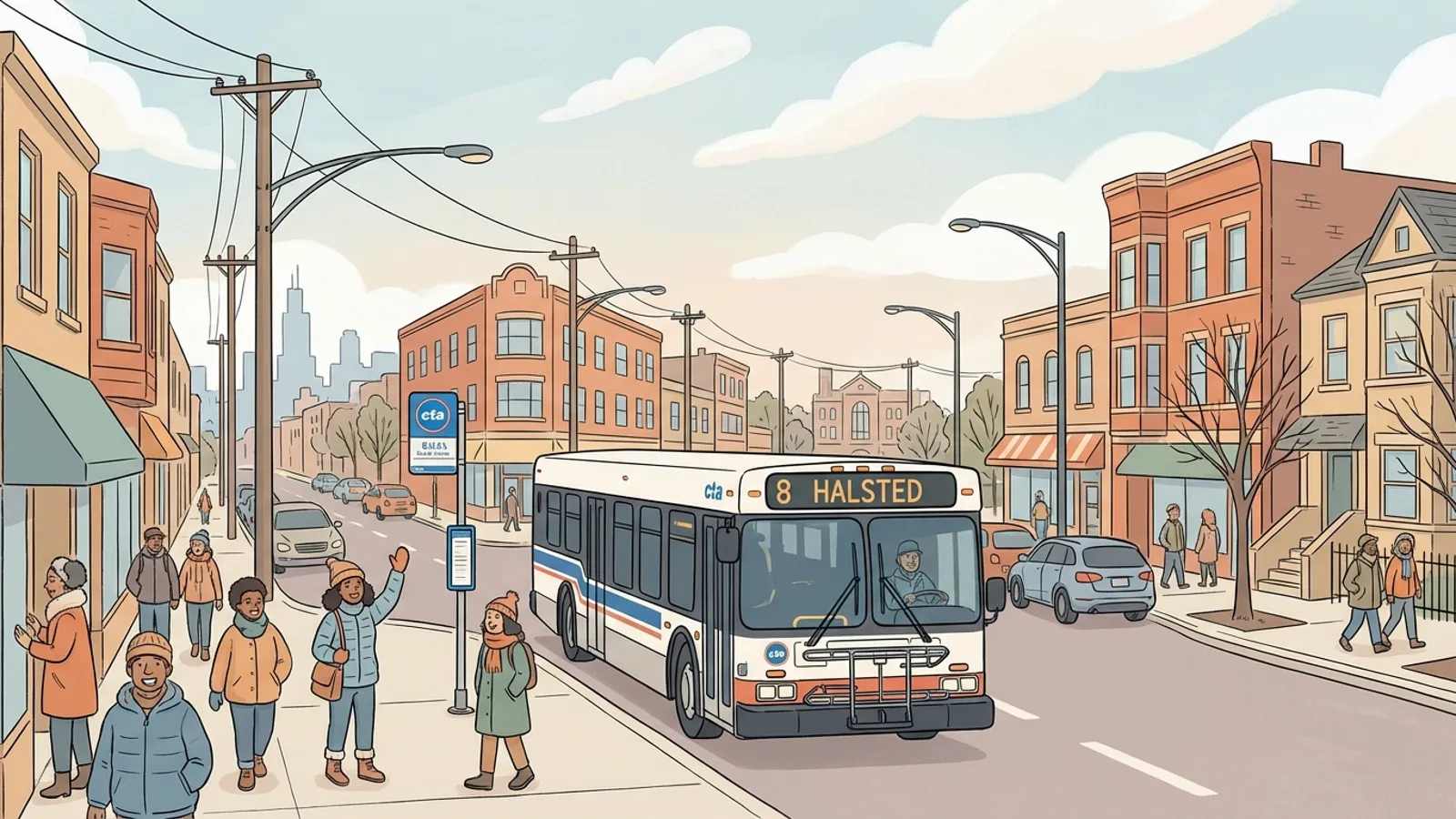 Chicago Route 43 Adjusts — CTA Adapts Service