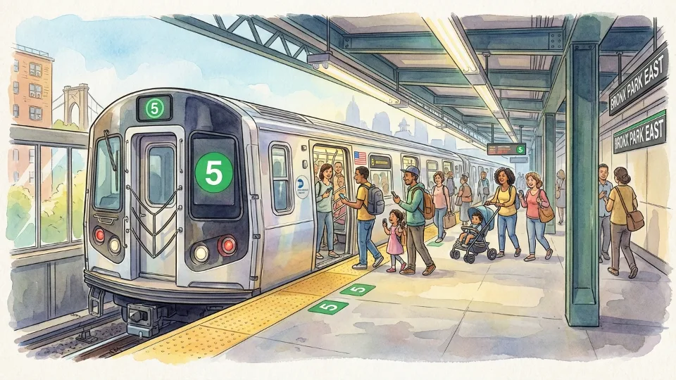 NYC's New R211 Trains Arrive in the Bronx