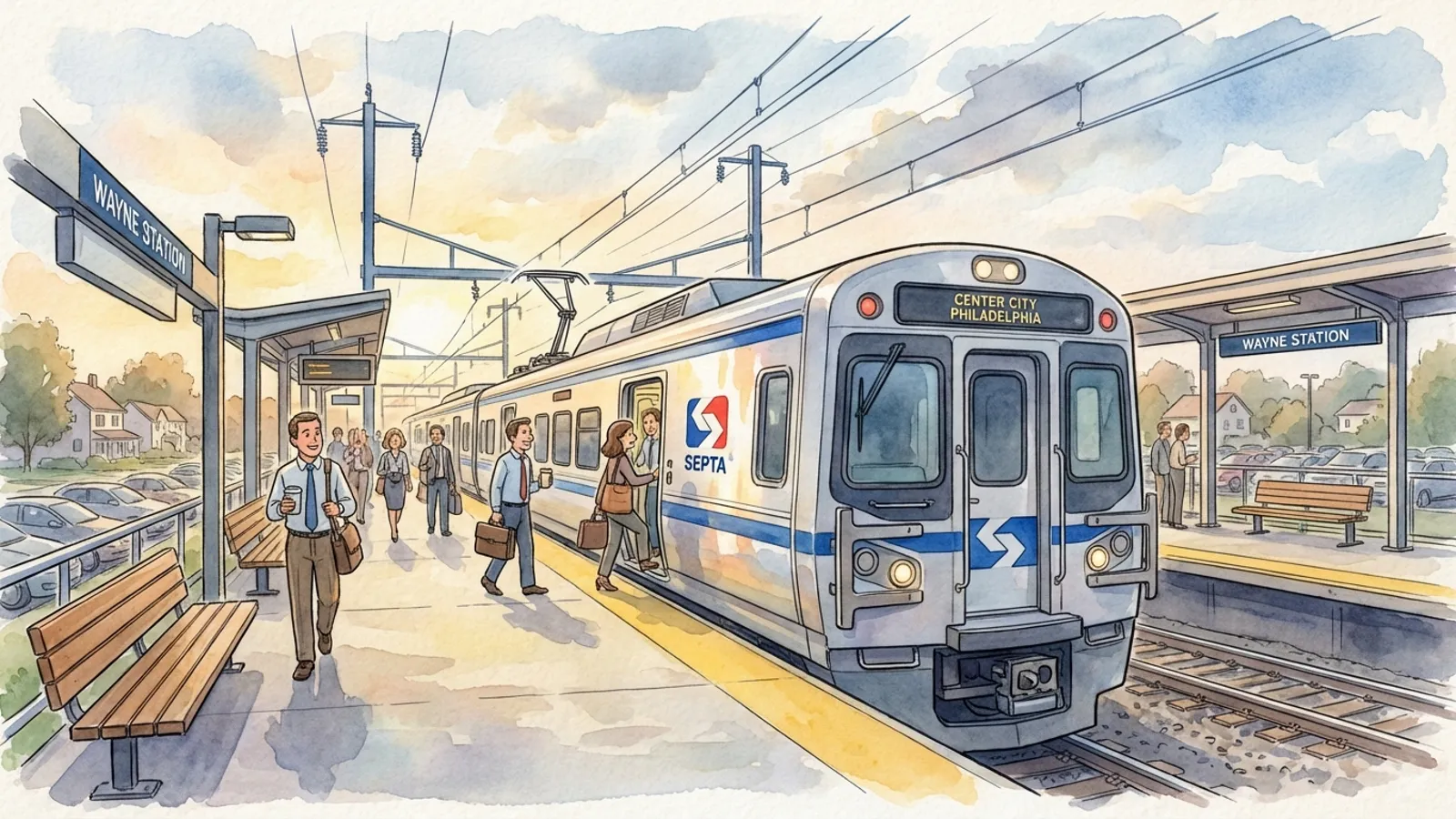 Philadelphia's Paoli Line Restored After Fire