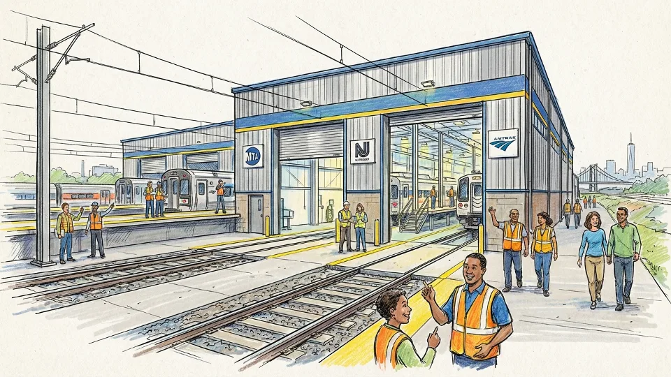 NJ TRANSIT Plans New Rail Facility to Boost Service