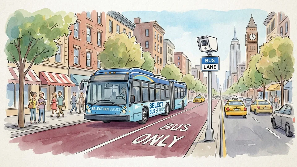 NYC Buses Get Faster With New Camera Enforcement