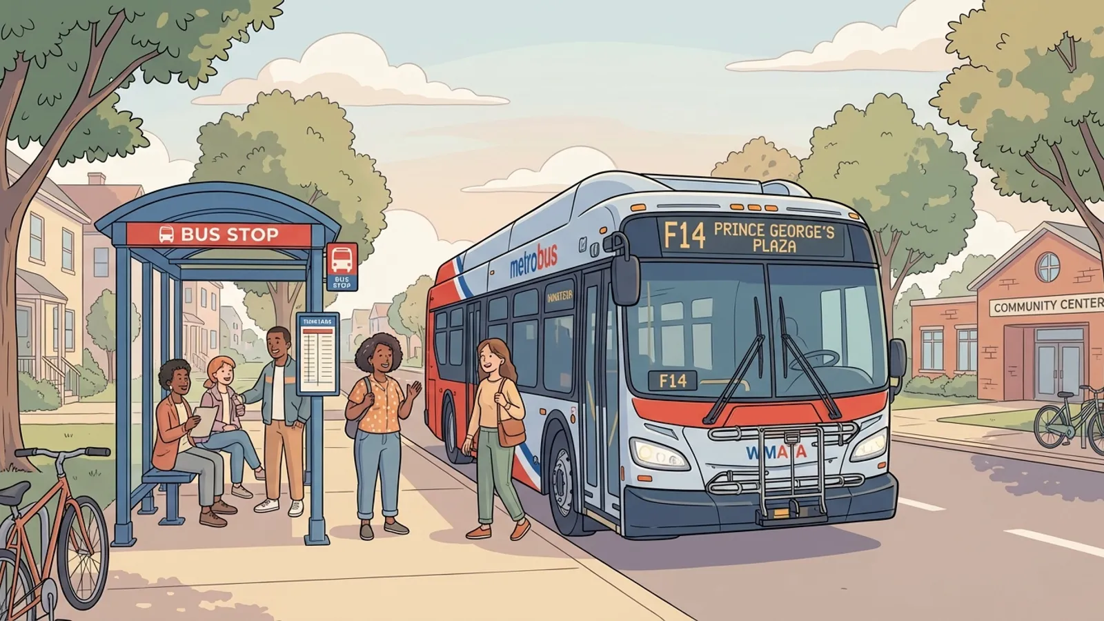 DC-Maryland-Virginia Bus Stop Relocates July 25
