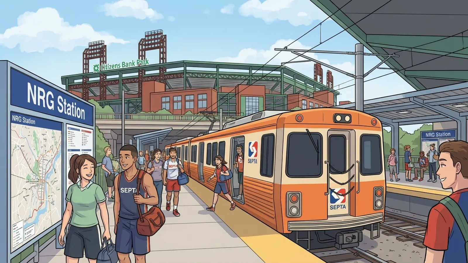 Philadelphia SEPTA Adds Express Trains for Concert