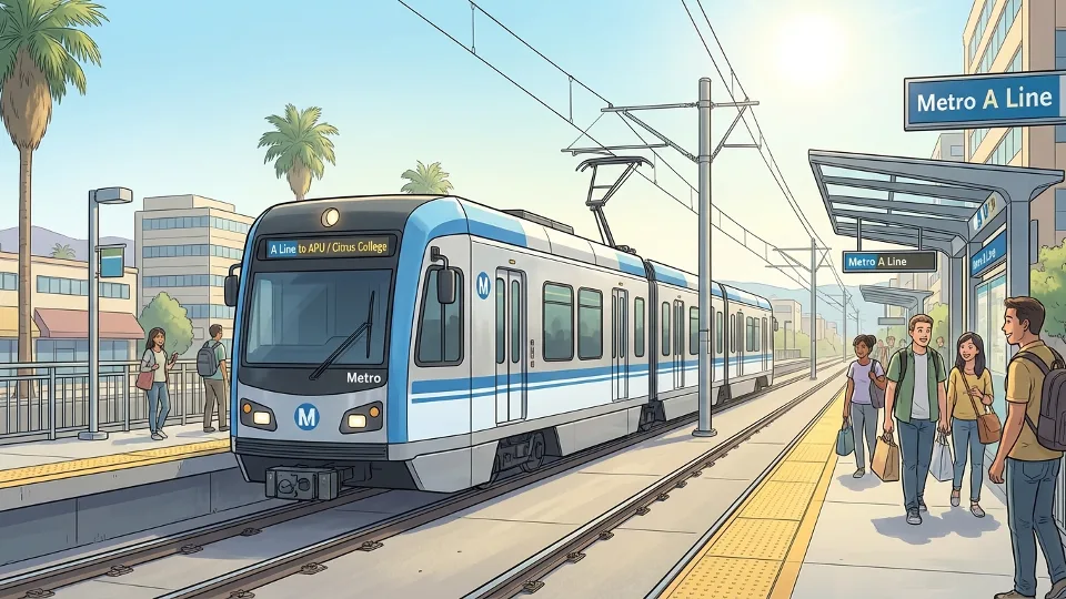 LA Metro A Line Reaches Pomona This September