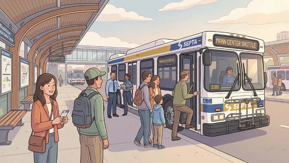 SEPTA Adds Mann Loop Service for Philadelphia Concert