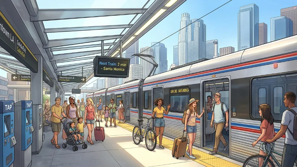 LA Metro Promotes Transit for Weekend Events