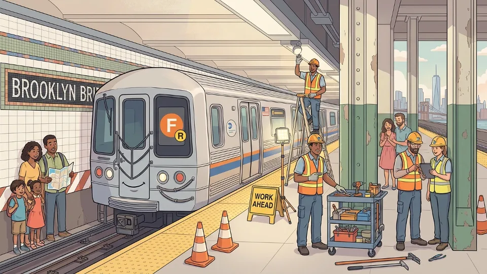 NYC Subway Maintenance Keeps System Moving Forward