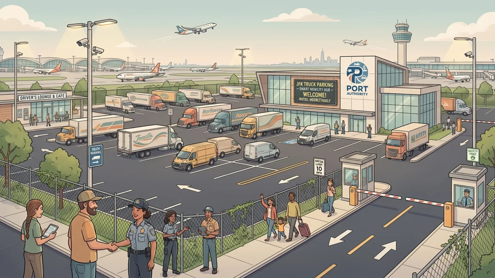 JFK Expands Truck Parking to Ease Queens Streets