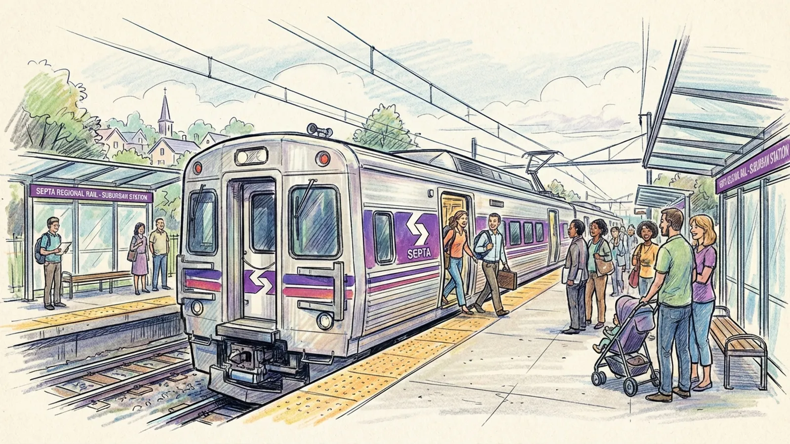 Philadelphia Rail Cuts Spark Workforce Recovery Push