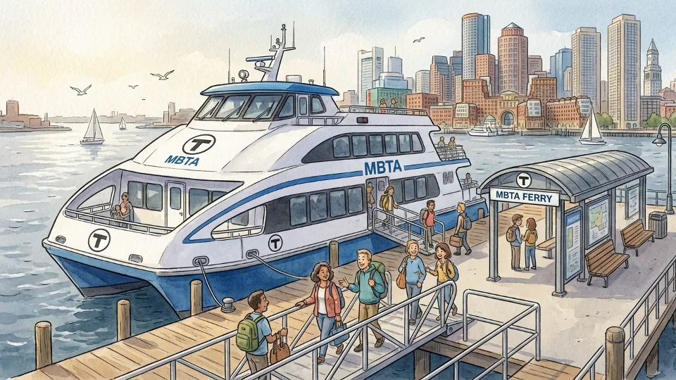 Boston MBTA Adds 400-Passenger Ferry to Harbor Fleet