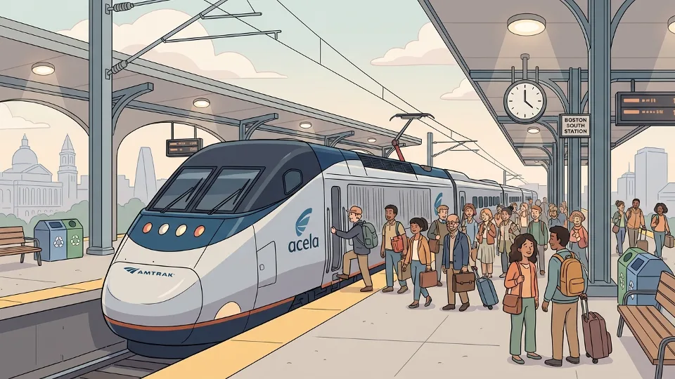 Boston Gets Faster Acela Trains This August