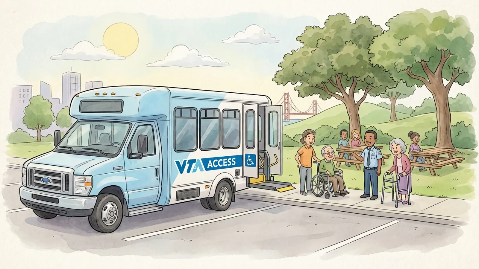 SF Paratransit Riders Connect at Community Event