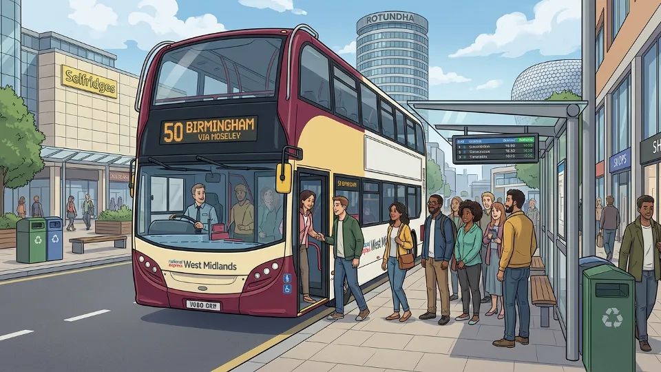 West Midlands Buses Adapt for Bank Holiday Travel