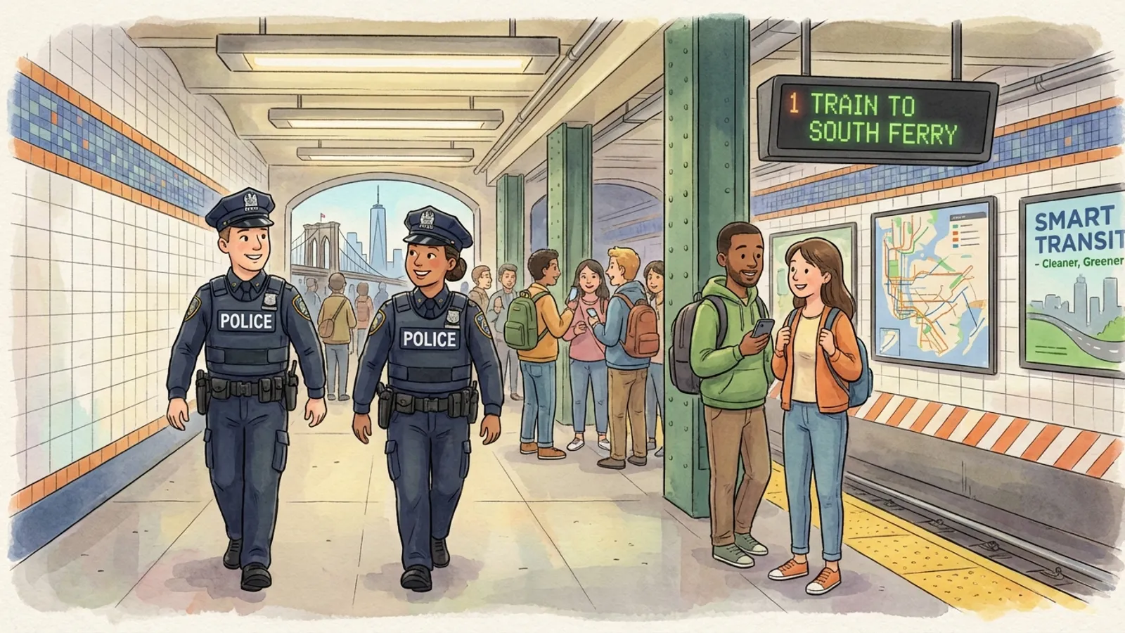 NYC Subway Hits Safest Month Ever in July