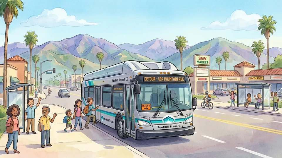 LA Transit Adapts as Line 195 Reroutes for Progress