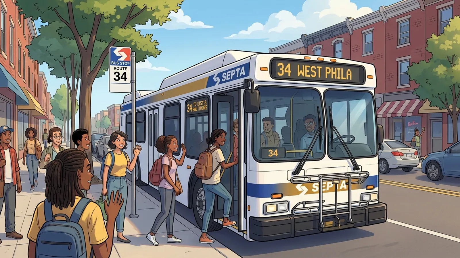 Philadelphia Buses Reroute for Community EcoFEST