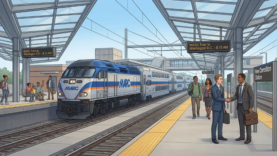 MARC Works to Restore Access at New Carrollton Hub