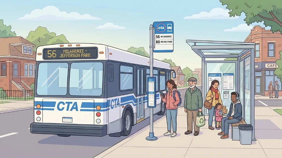 Chicago CTA Adapts Routes 88 & 90 for Northwest Side