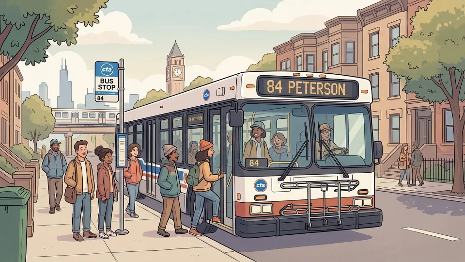 Chicago CTA Route 84 Adapts to Serve Riders