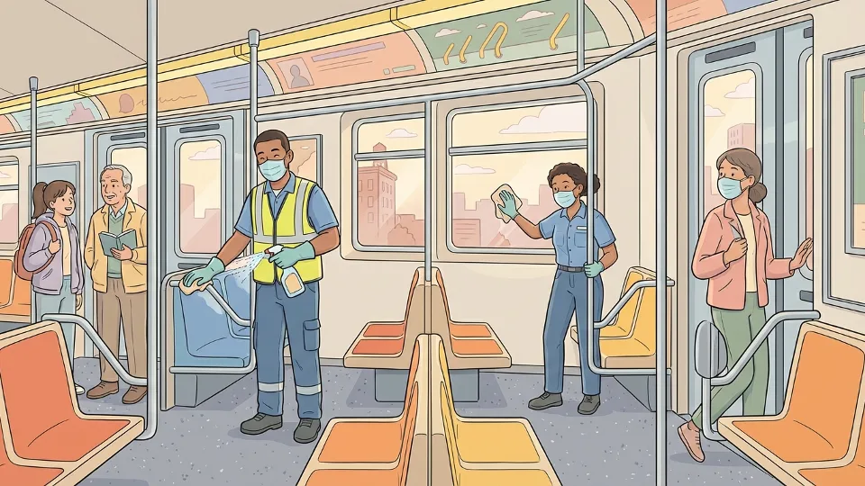 NYC Subway Cleaners Win $3M Pandemic Back Pay
